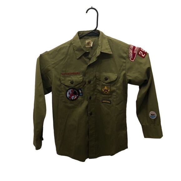 Boy Scouts Transatlantic Council Germany 29 Patches Size 13 Vintage - Picture 1 of 10